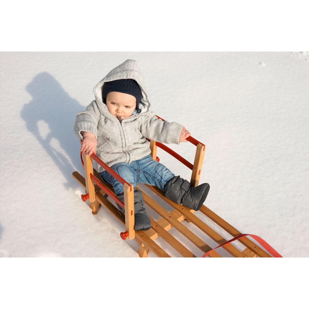 Playshoes Dětské zimní capáčky Thermo bootie šedé