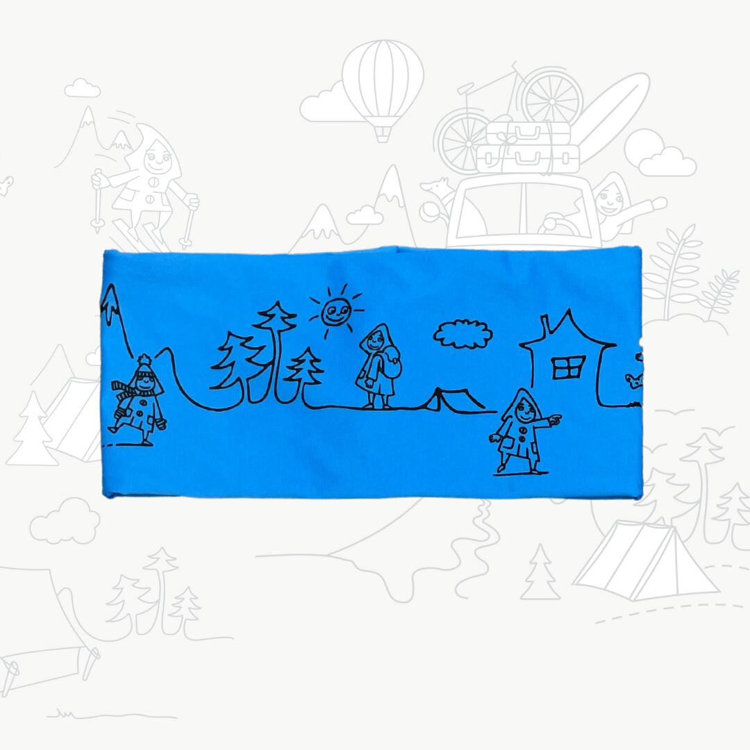 Promaledobrodruhy Funkční čelenka dvouvrstvá - více barev