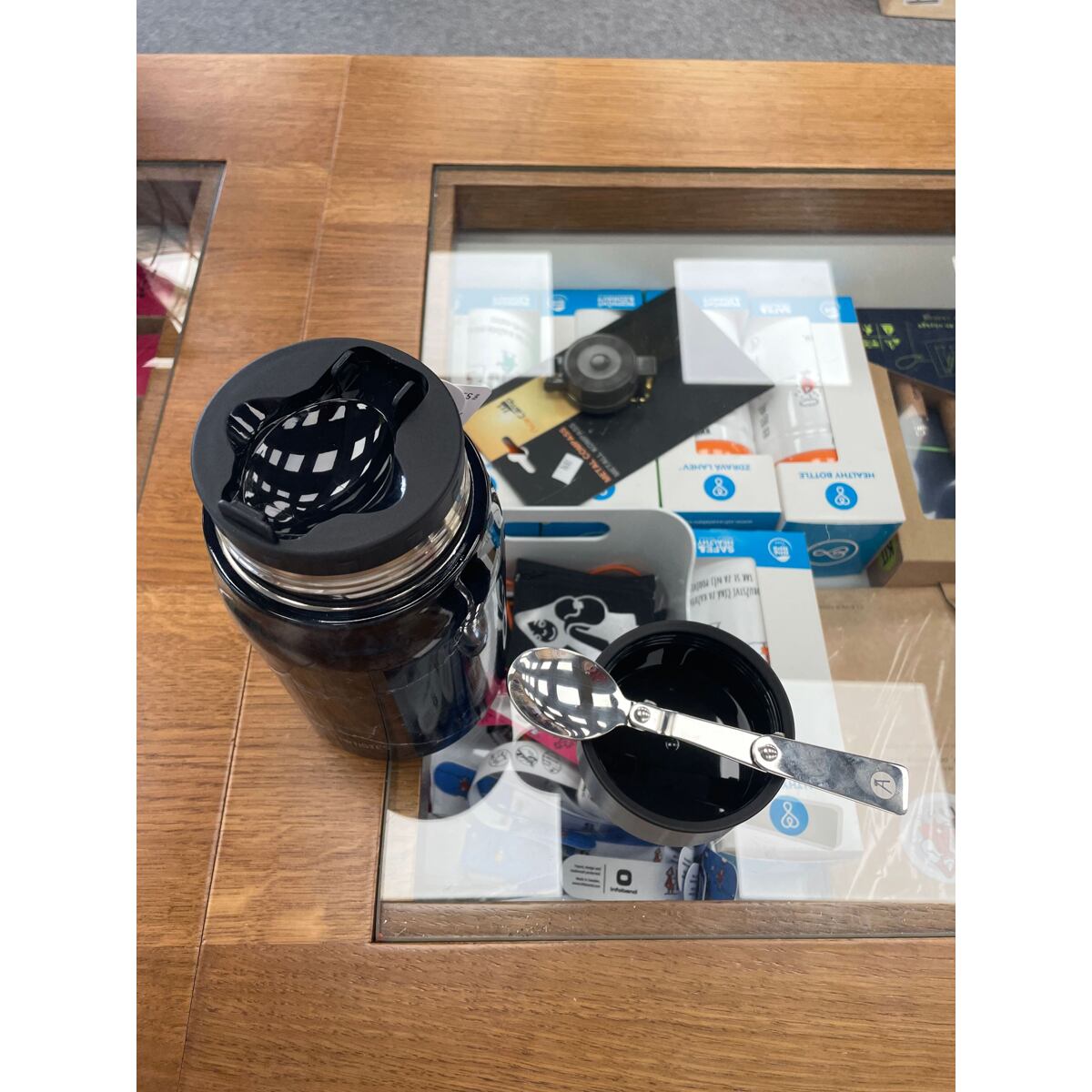 Les Artistes Termonádoba Foodjar 700ml Black Marble