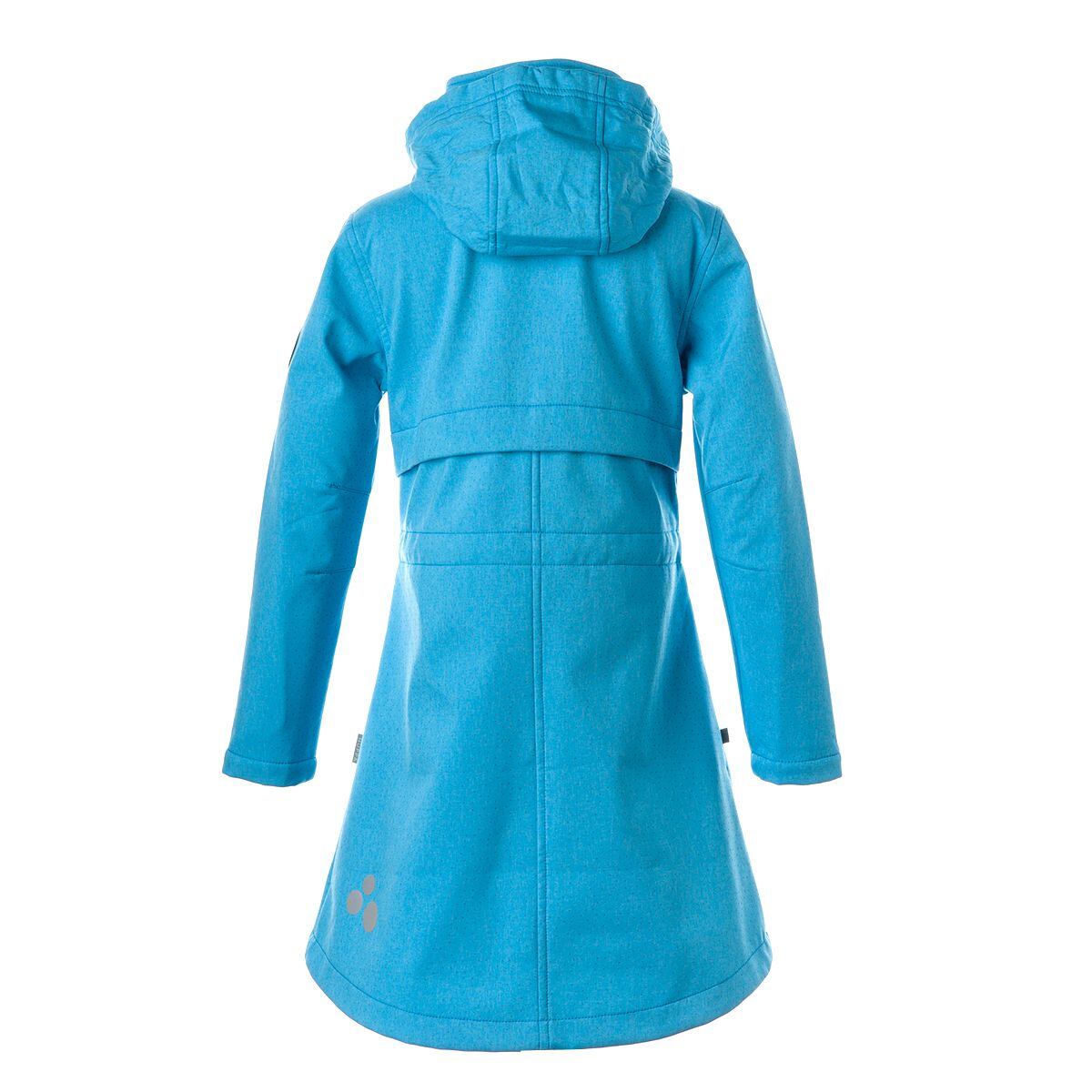 Huppa Dívčí softshellový kabát Ava arctic blue REFLEX