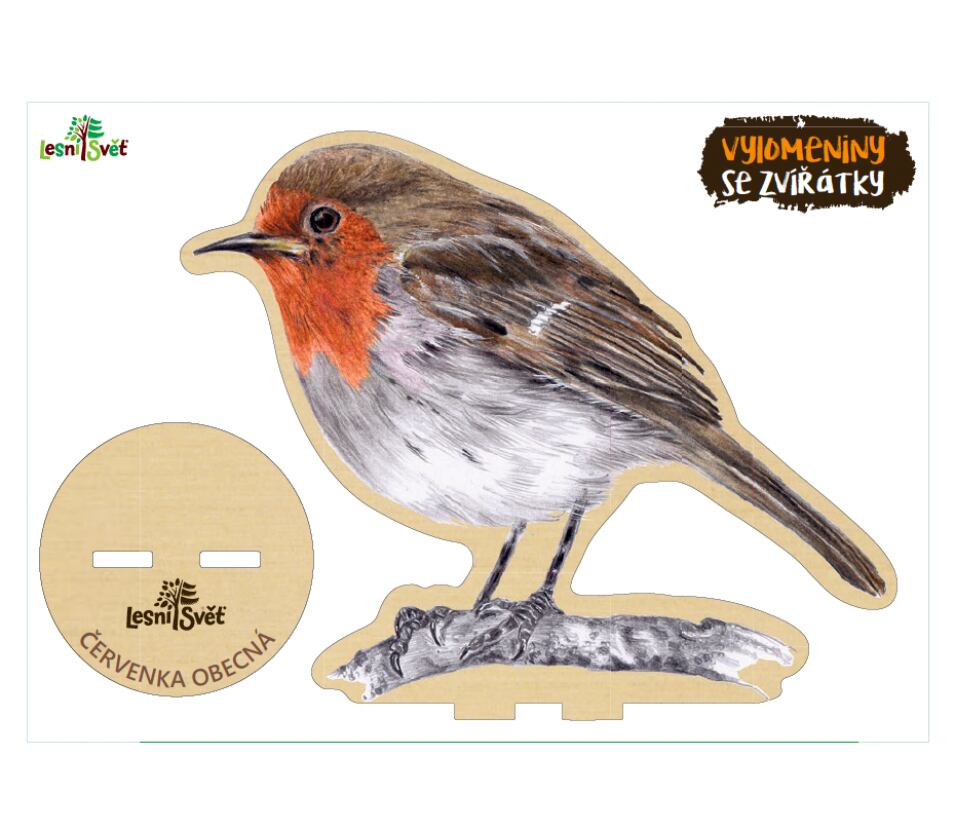 Lesní svět Vylomeniny se zvířátky M