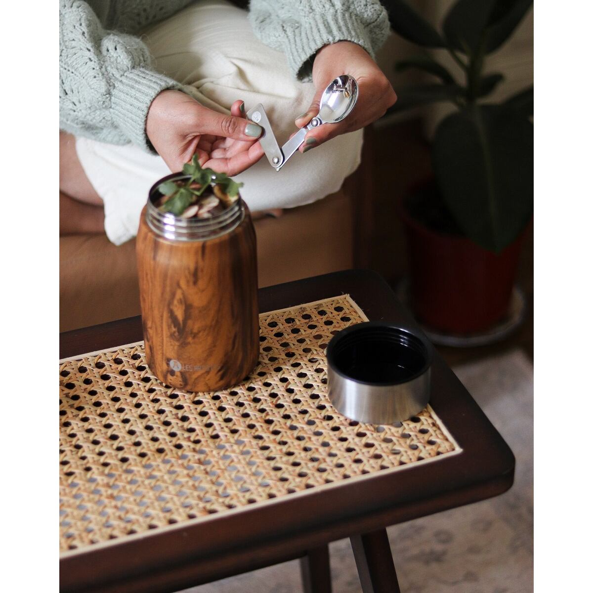 Les Artistes Termonádoba Foodjar 700ml Wood