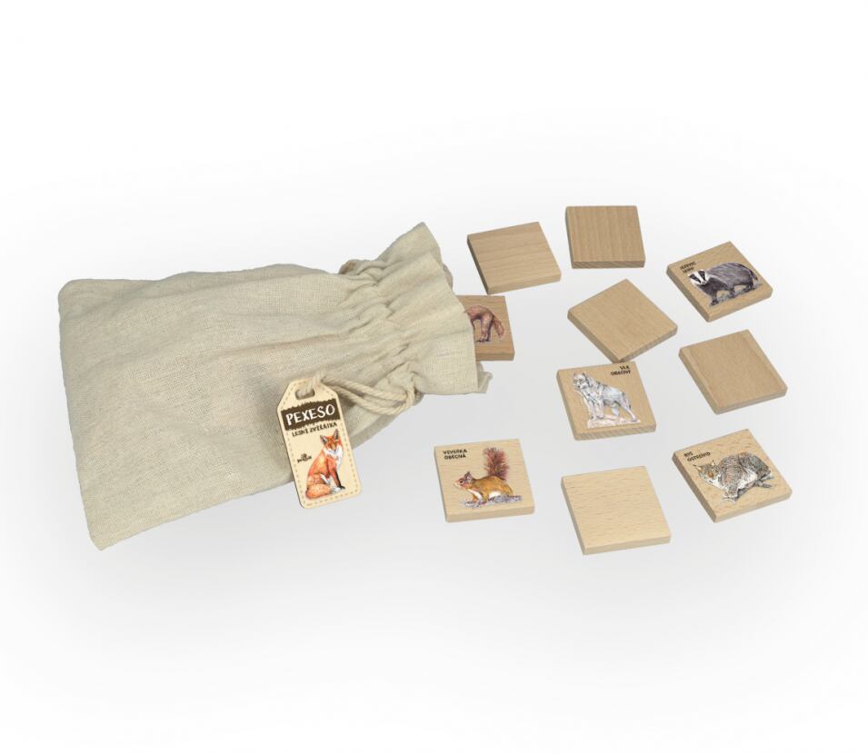 Lesní svět Poznávací pexeso malé