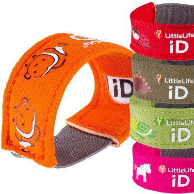 LittleLife Dětský identifikační náramek Safety ID strap ladybird