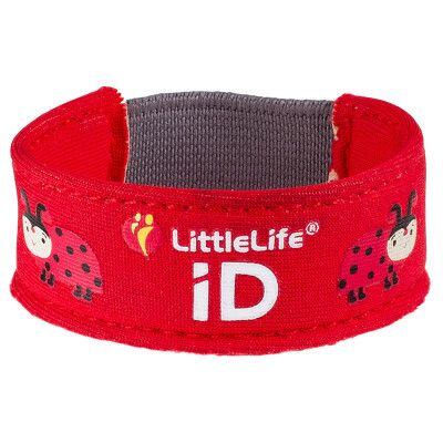 LittleLife Dětský identifikační náramek Safety ID strap ladybird