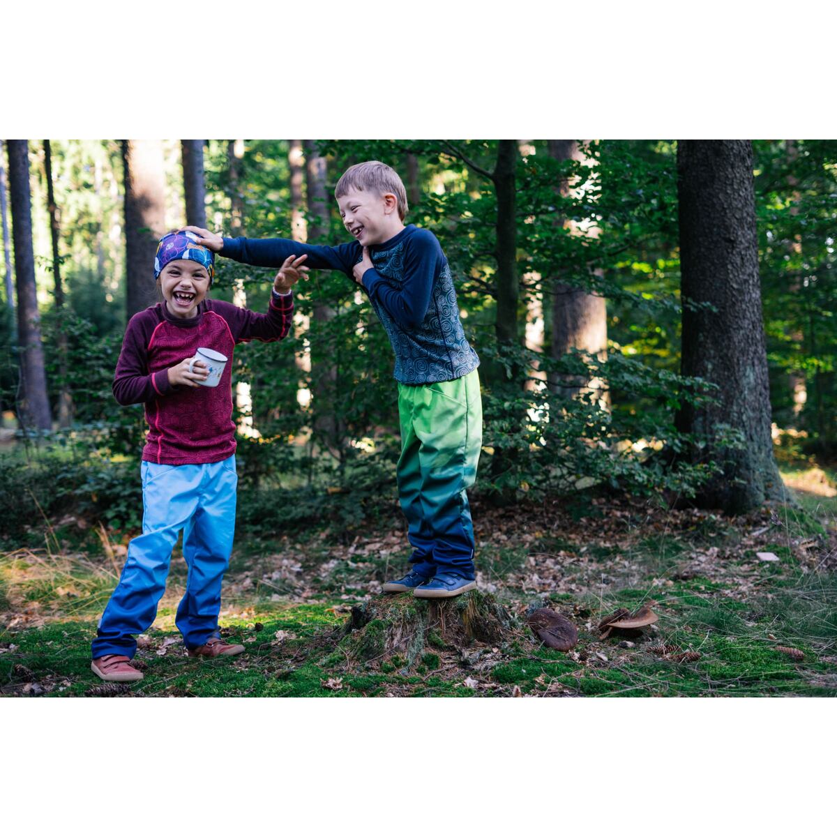 Devold Dětské funkční tričko s merinem Duo active woods s dlouhým rukávem