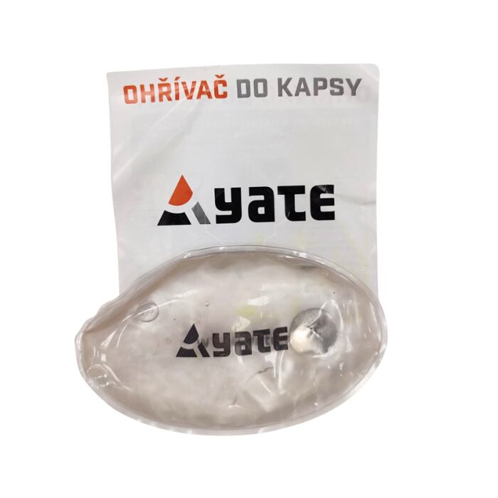 Yate Ohřívač do kapsy Amaroun 10x8 cm pro opakované použití 1ks