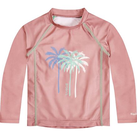 Playshoes Dětské UV třičko Palmy coral - dlouhý rukáv