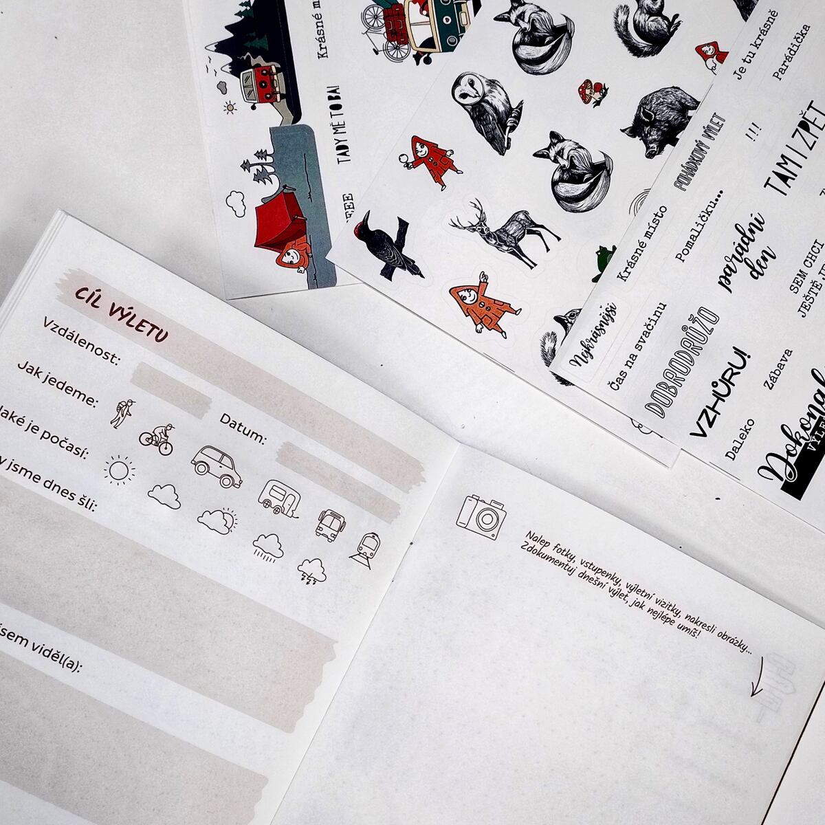 Promaledobrodruhy Zápisník malého dobrodruha na výlety a zážitky