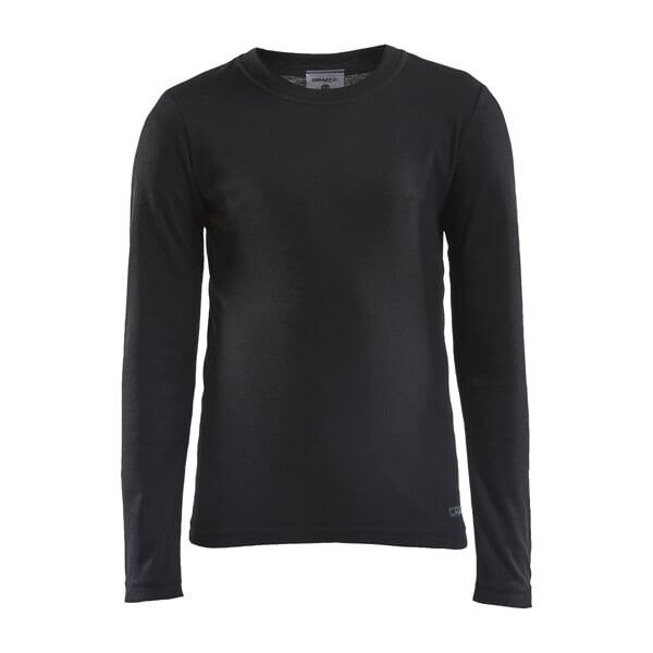 Craft Dětské termoprádlo Core set Warm Baselayer černé