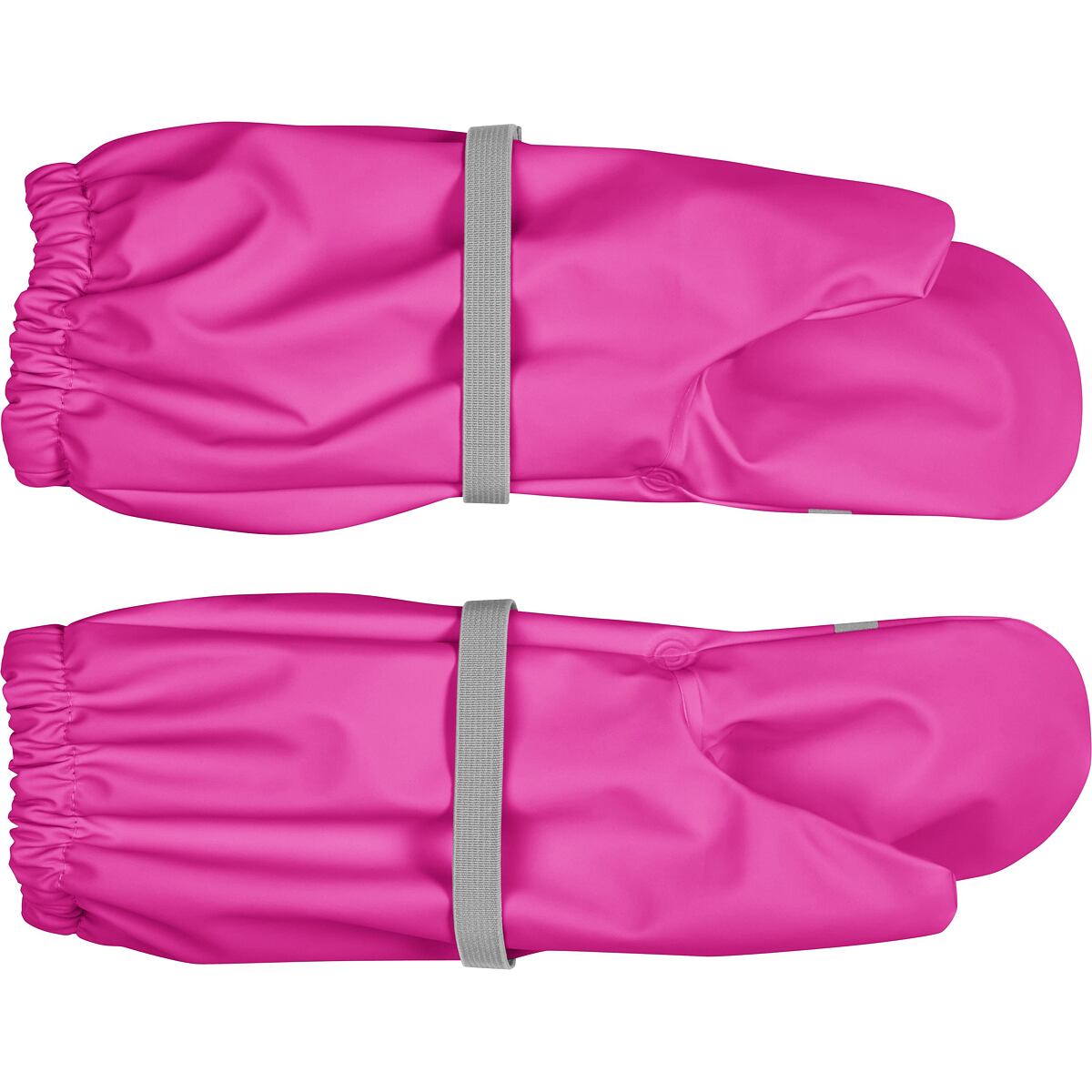 Playshoes Dětské zateplené rukavice do deště neonově růžové