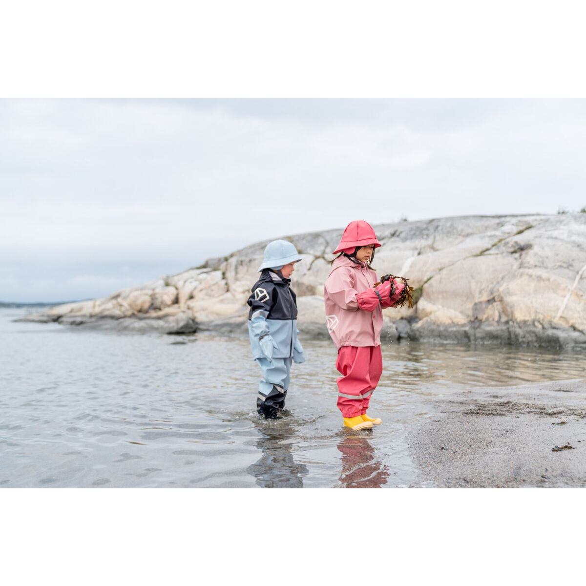 Didriksons Dětské rukavice do deště Glove 5 dusty azalea velikost rukavic