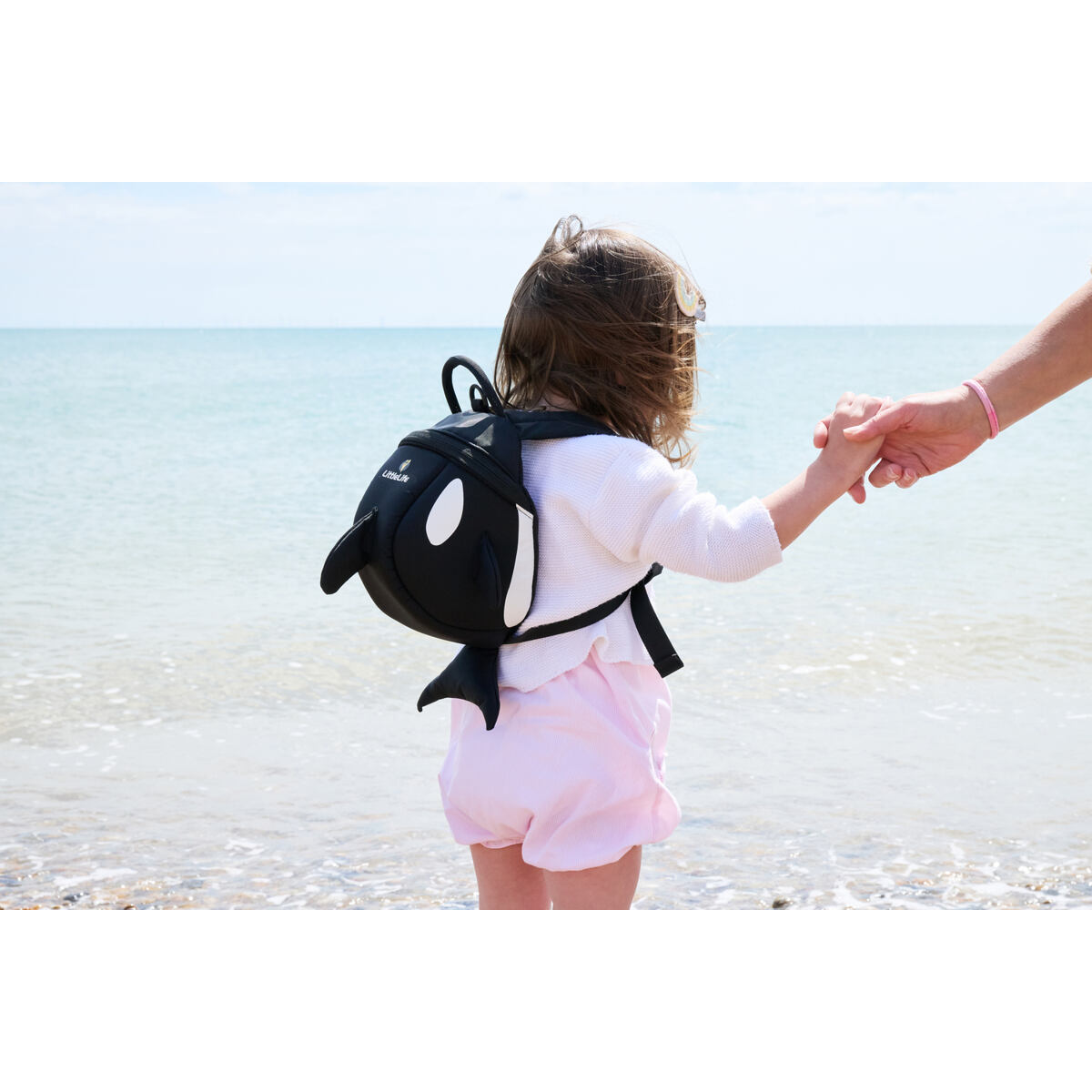 LittleLife Dětský batoh s bezpečnostním vodítkem orca 2 l