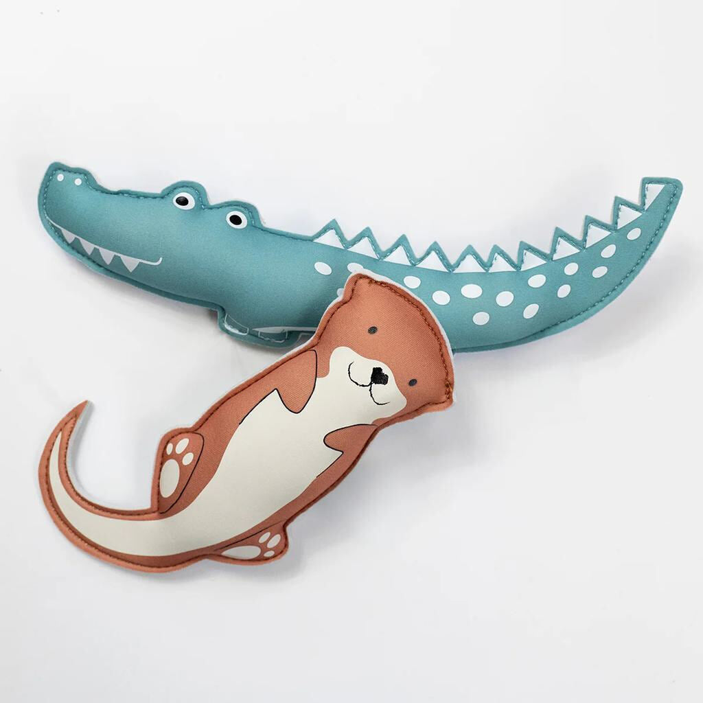 Splash About Neoprenové hračky do vody na potápění - Krokodýl a vydra