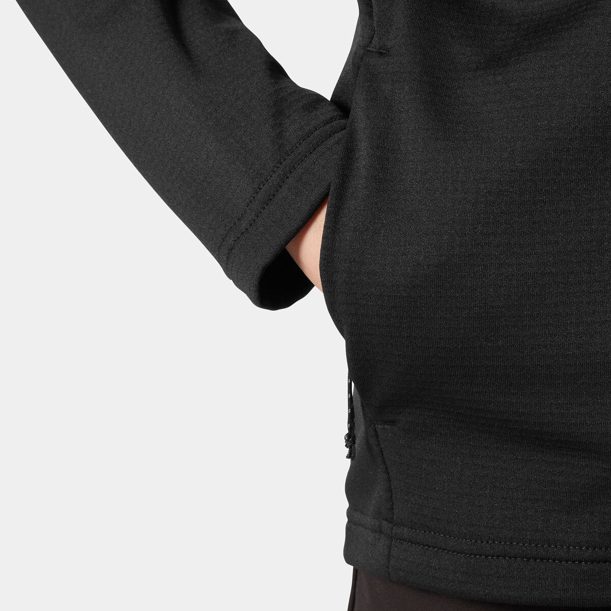 Helly Hansen Dětská fleecová mikina Jr Versalite jacket - black