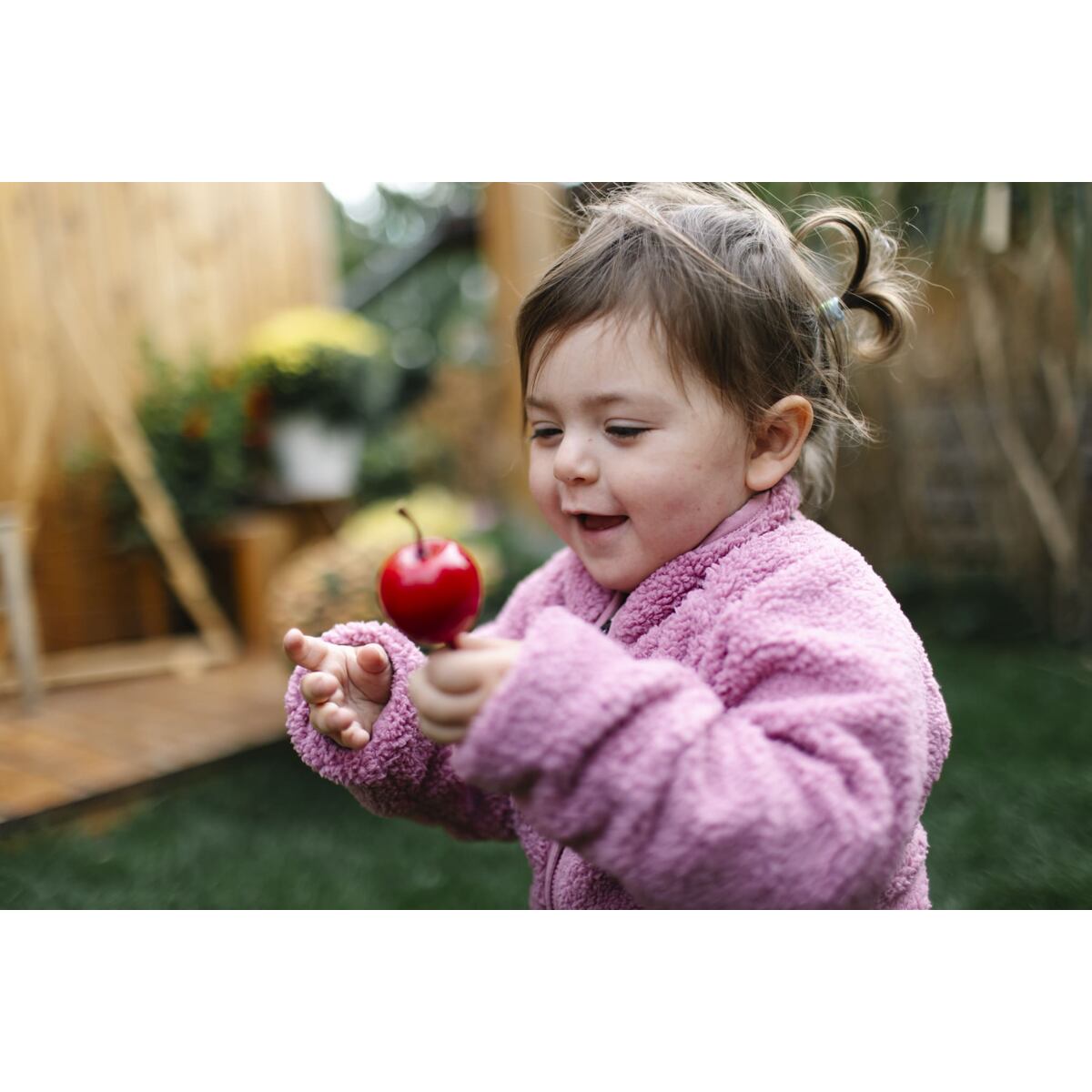 Didriksons Dětská fleecová mikina Gibbs heather pink