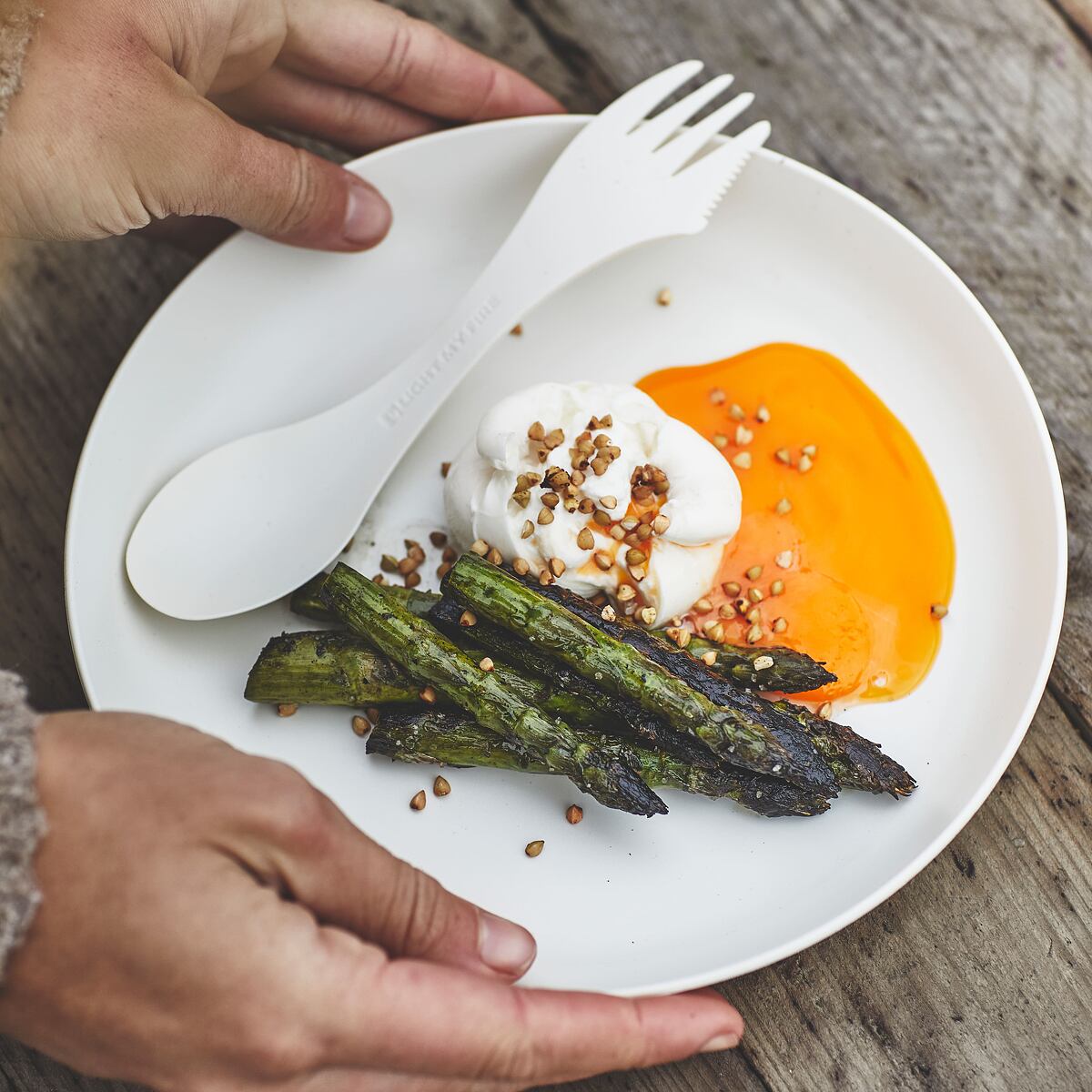 Light my fire Cestovní příbor Swedish Spork original cocoa