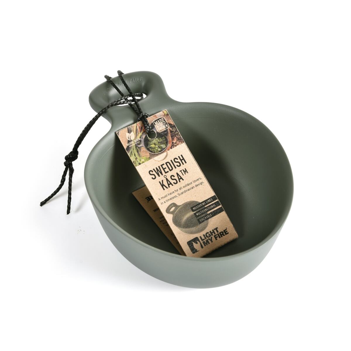 Light my fire Cestovní miska s uchem Swedish Kåsa rustyorange