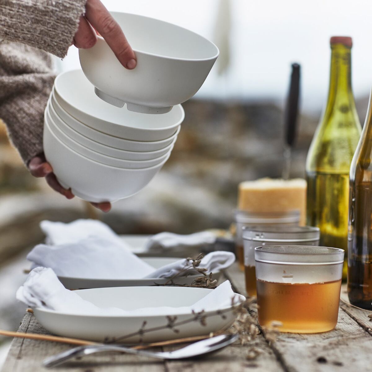 Light my fire Průhledný kelímek s víčkem Tumbler with snap lid short transparent 360 ml