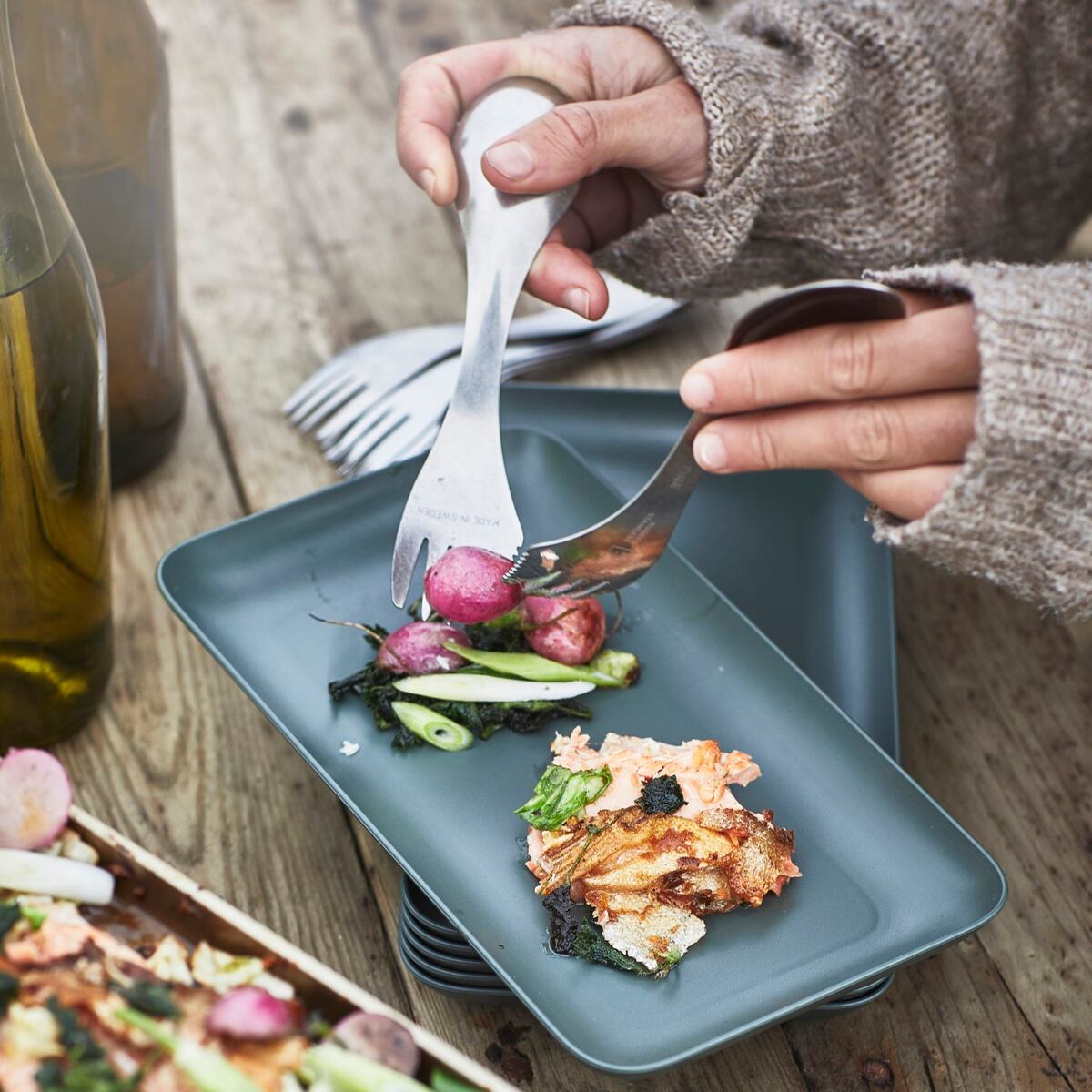 Light my fire Nerezový cestovní příbor Swedish Spork stainless