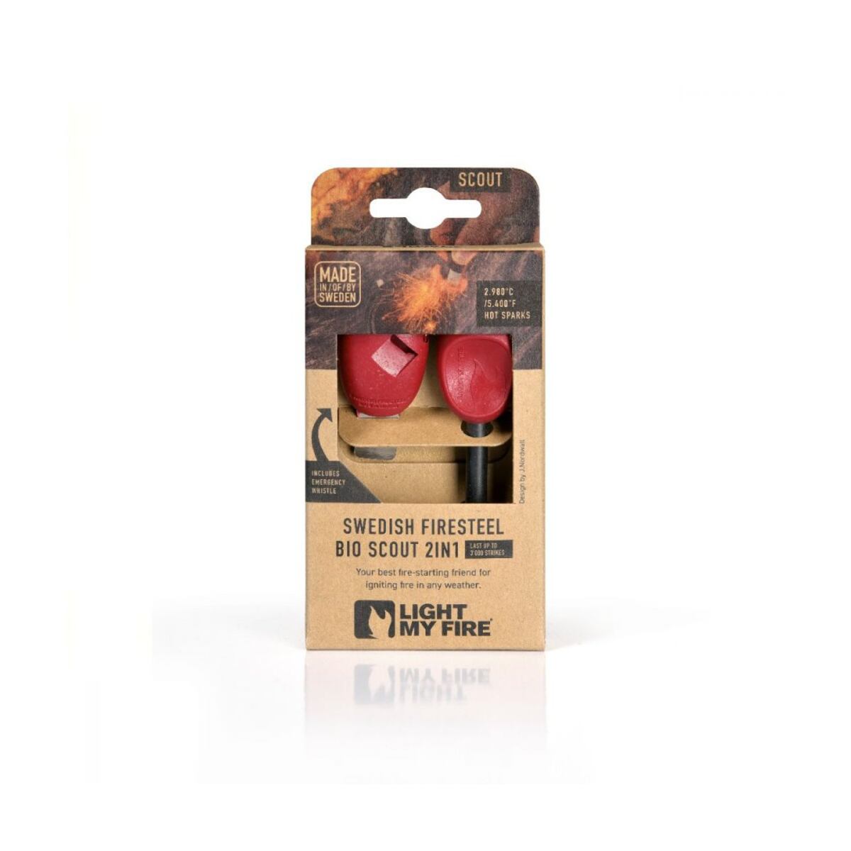 Light my fire Křesadlo Swedish FireSteel scout 2in1 hazyblue