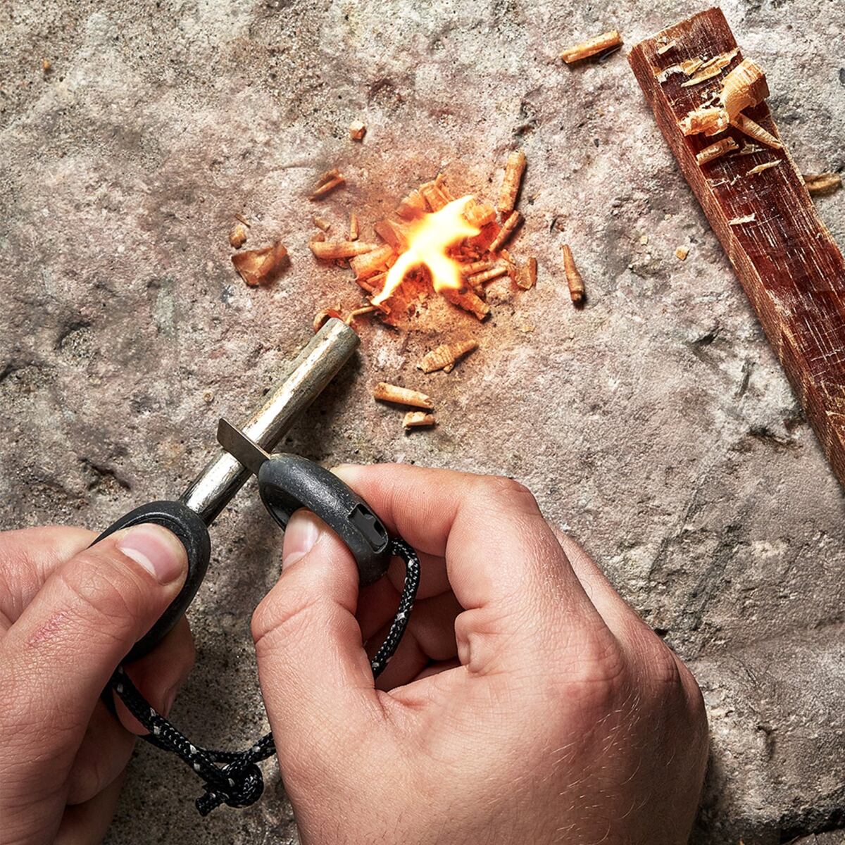 Light my fire Křesadlo Swedish FireSteel army 2in1 slatyblack