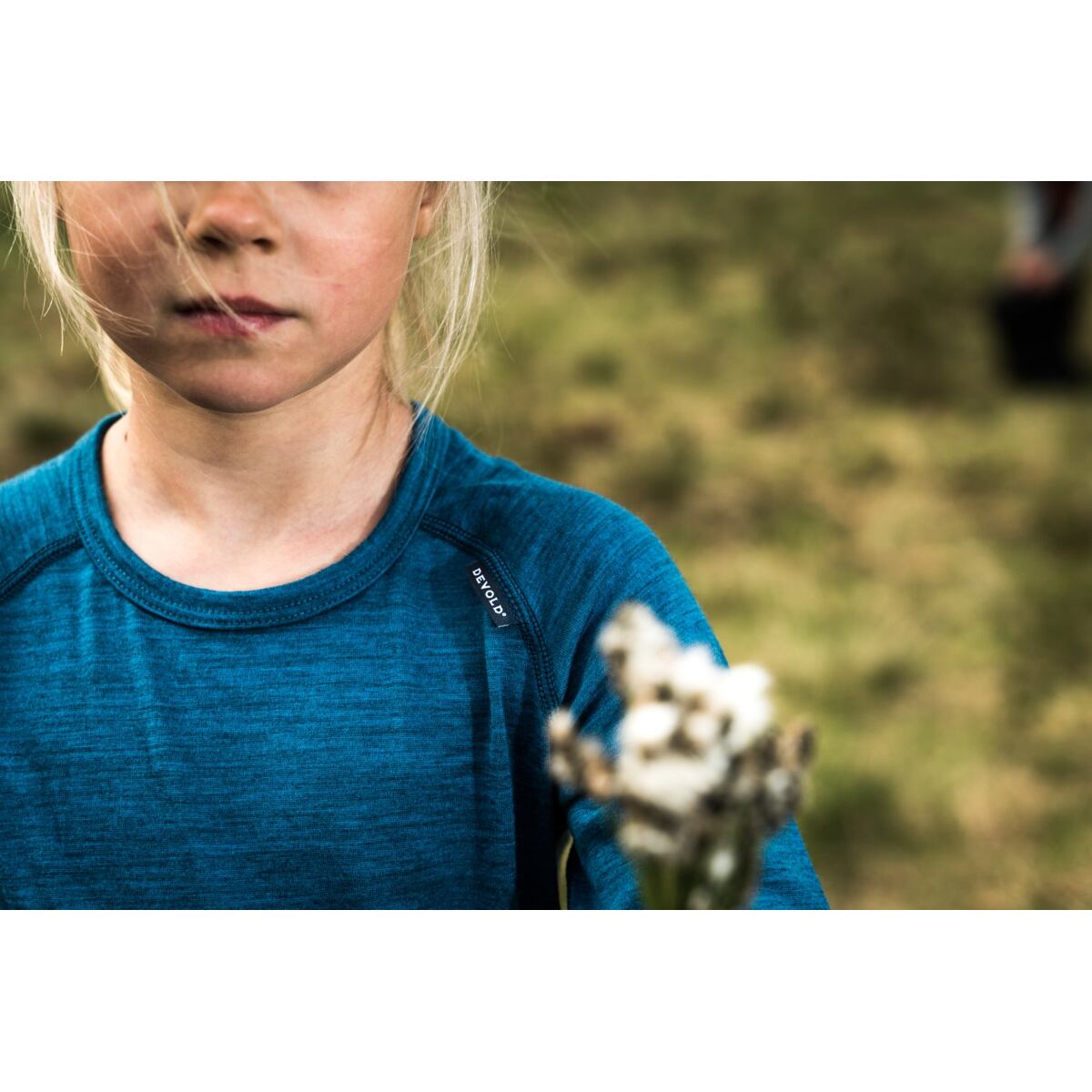 Devold Dětské funkční tričko s merinem Duo active Jr ink s dlouhým rukávem