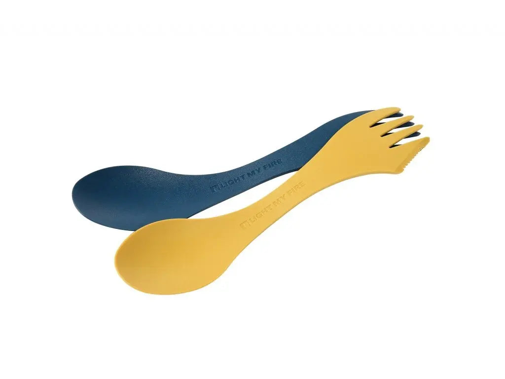 Light my fire Cestovní příbor Swedish Spork original 2-pack mustyyellow/hazyblue