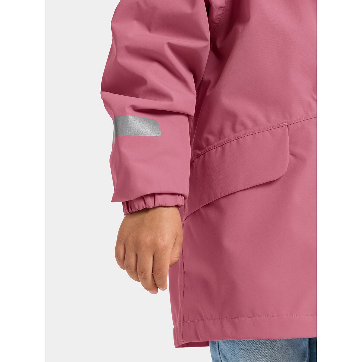 Didriksons Dětská nepromokavá bunda Norma heather pink - ROSTOUCÍ