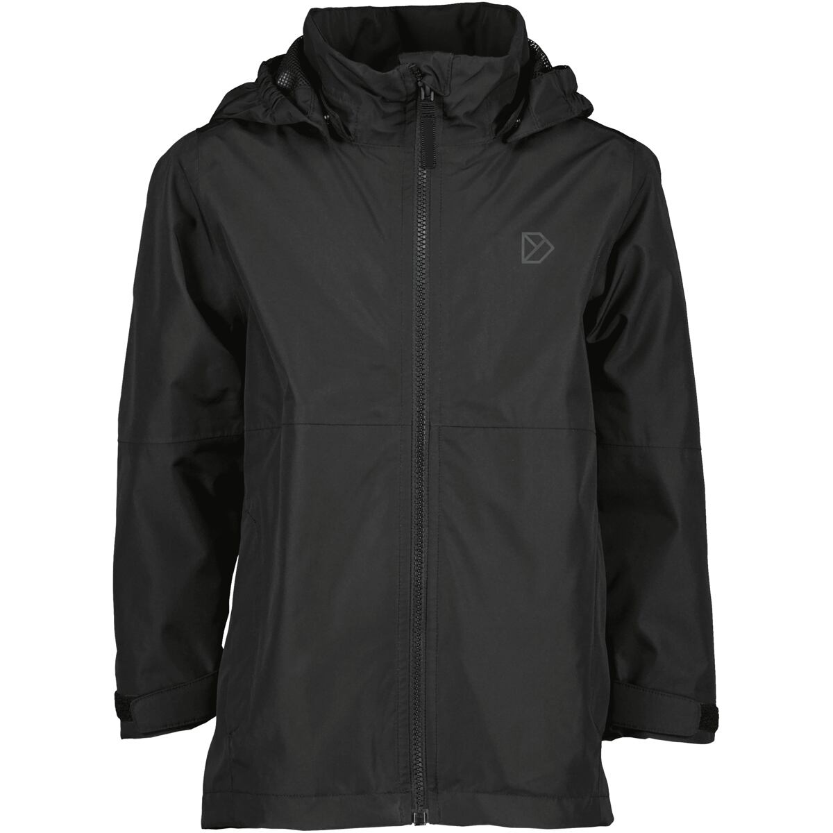 Didriksons Dětská nepromokavá bunda Piko black - ROSTOUCÍ