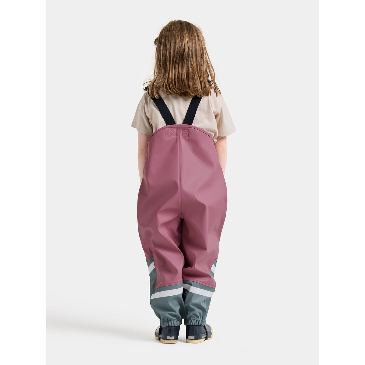 Didriksons Dětský set do deště Waterman light heather pink