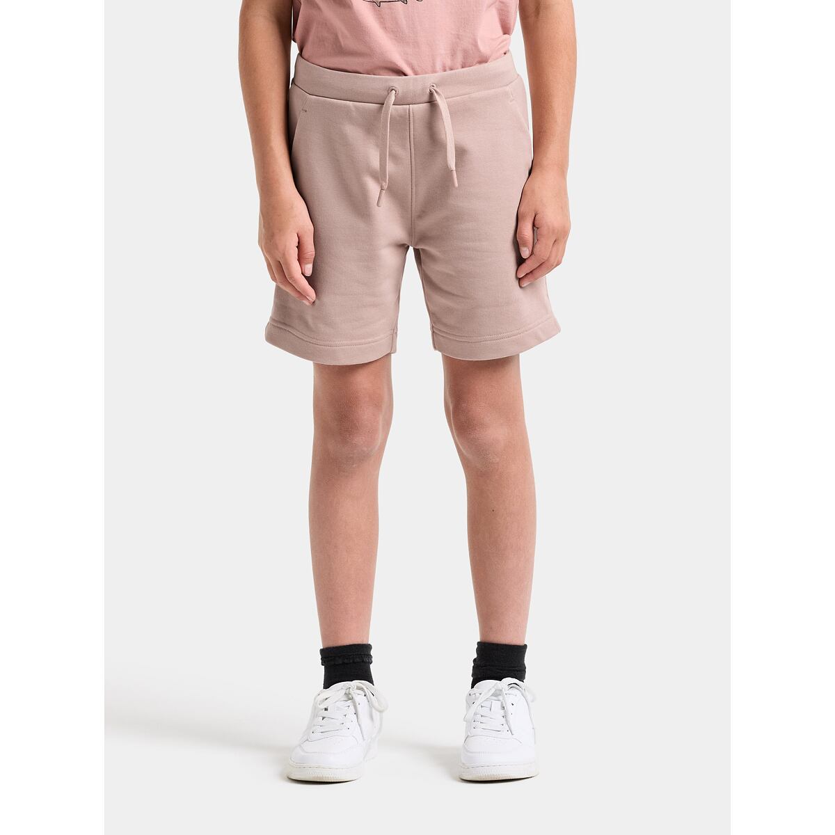 Didriksons Dětské bavlněné kraťasy Fejan vintage pink