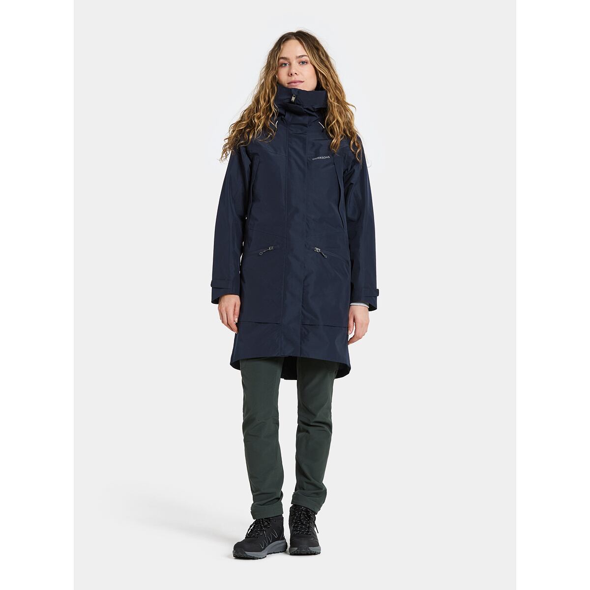Didriksons Dámská nepromokavá bunda Ilma parka dark night blue
