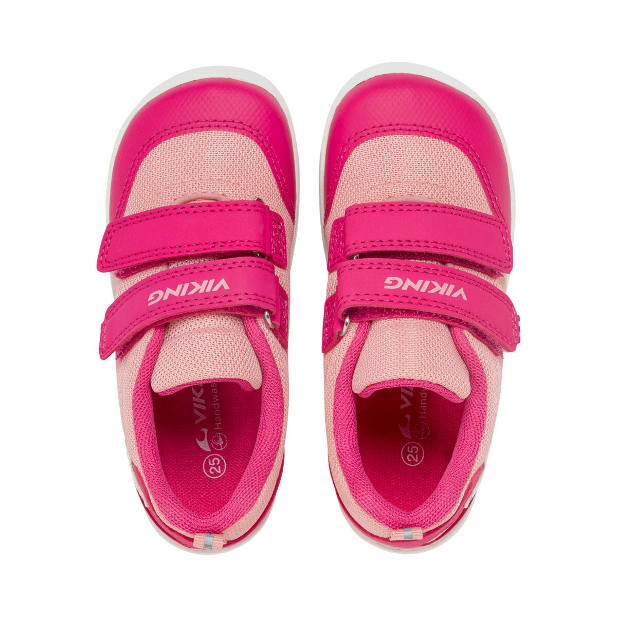 Viking Dětské boty Alv barefoot Paw 2V light pink / magenta