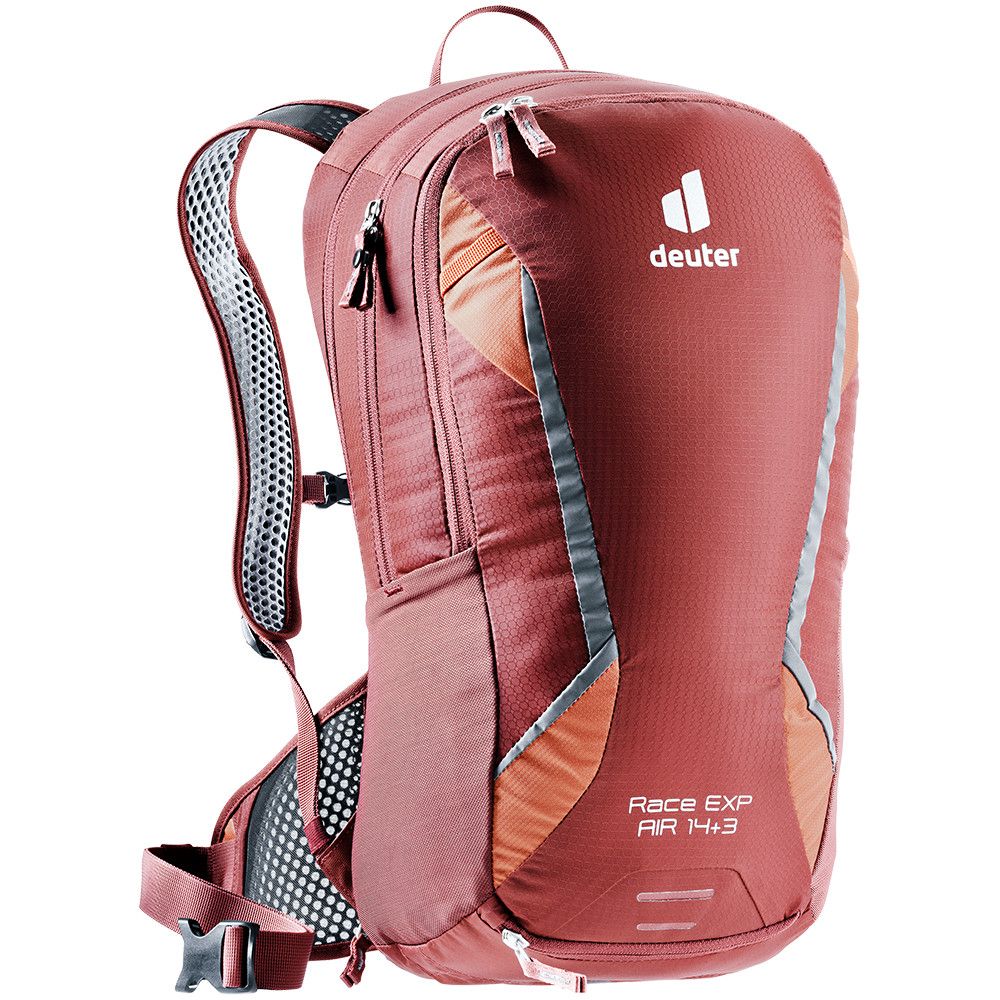 Cyklistický batoh Deuter Race EXP Air redwood paprika