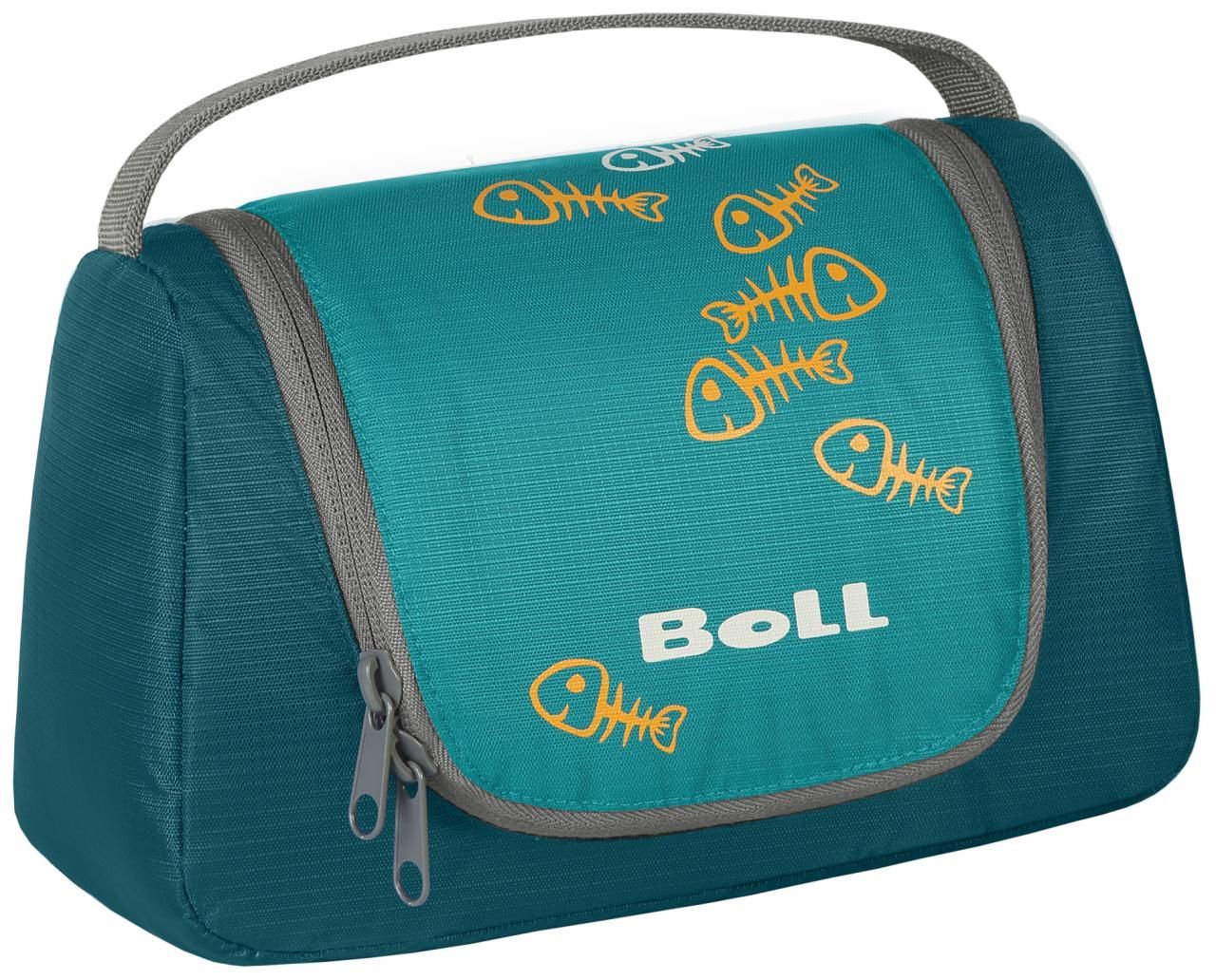 Dětská toaletní taštička Boll Junior Washbag Fish turquoise