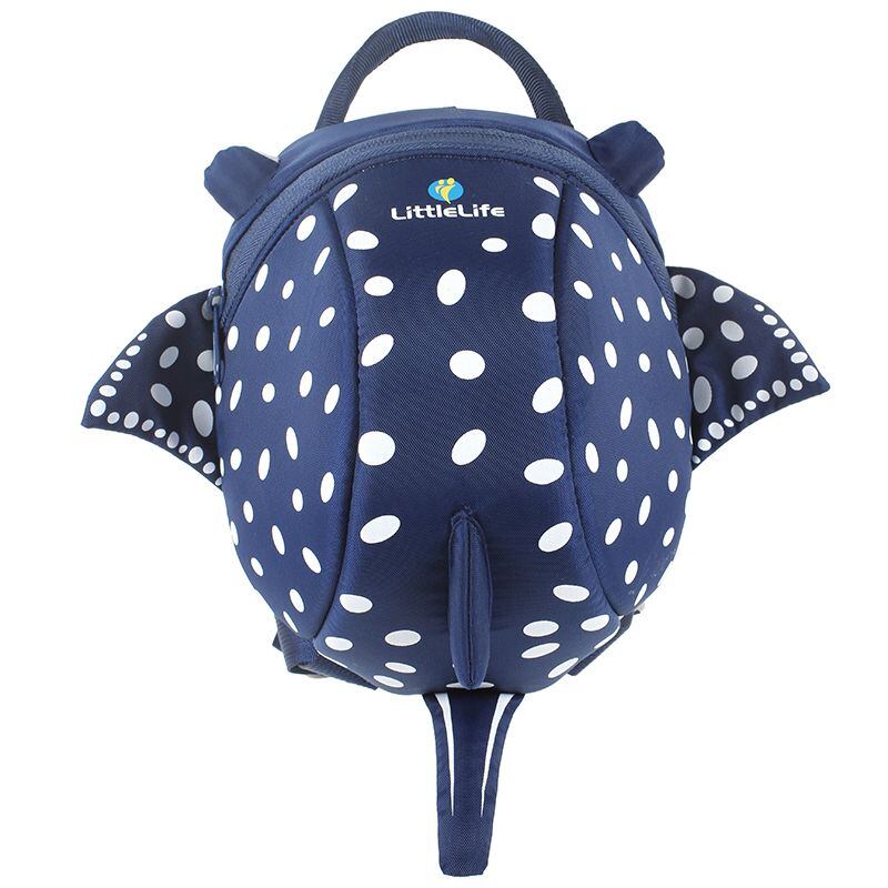 LittleLife Dětský batoh s bezpečnostním vodítkem Recycled stingray 2 l