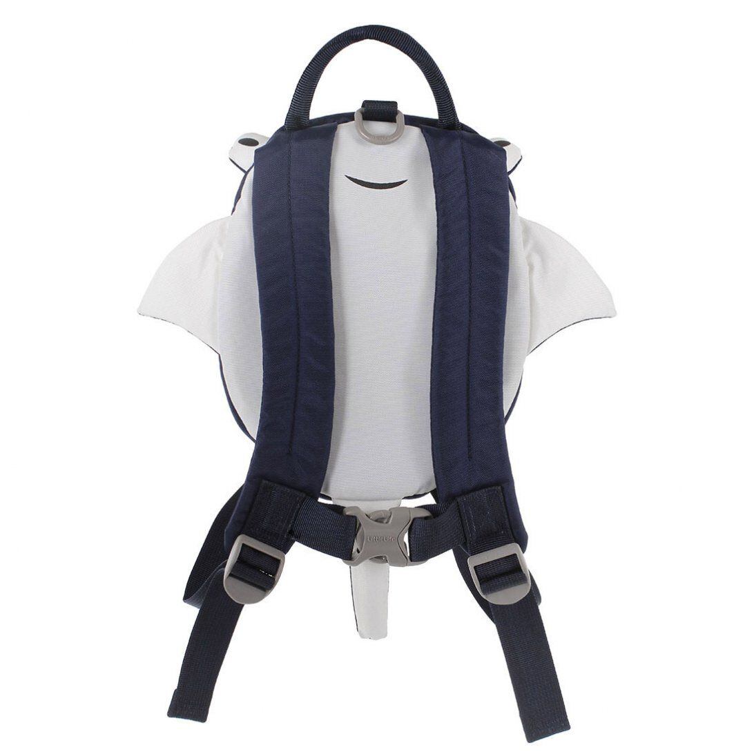 LittleLife Dětský batoh s bezpečnostním vodítkem Recycled stingray 2 l