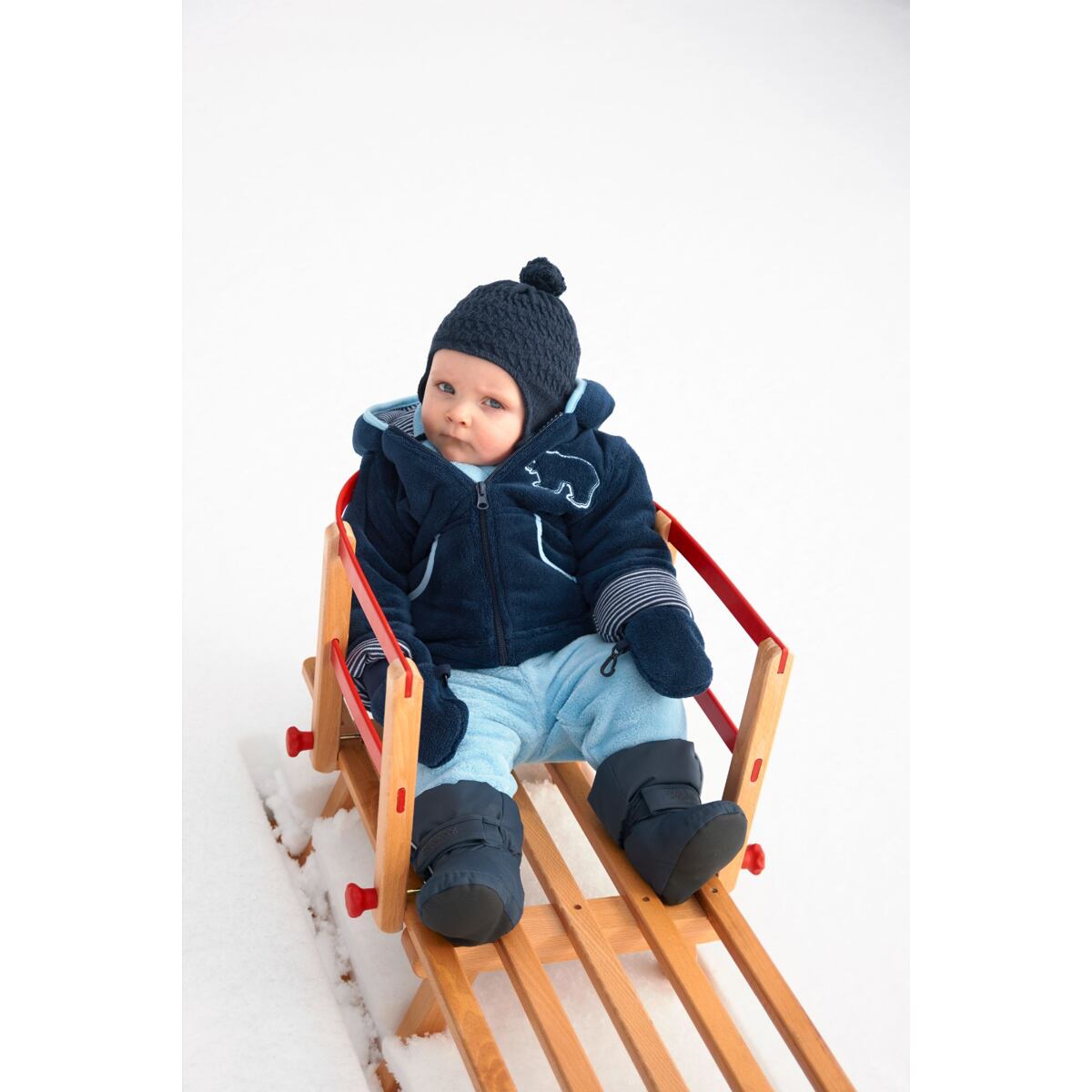 Playshoes Dětské zimní capáčky Thermo bootie šedé