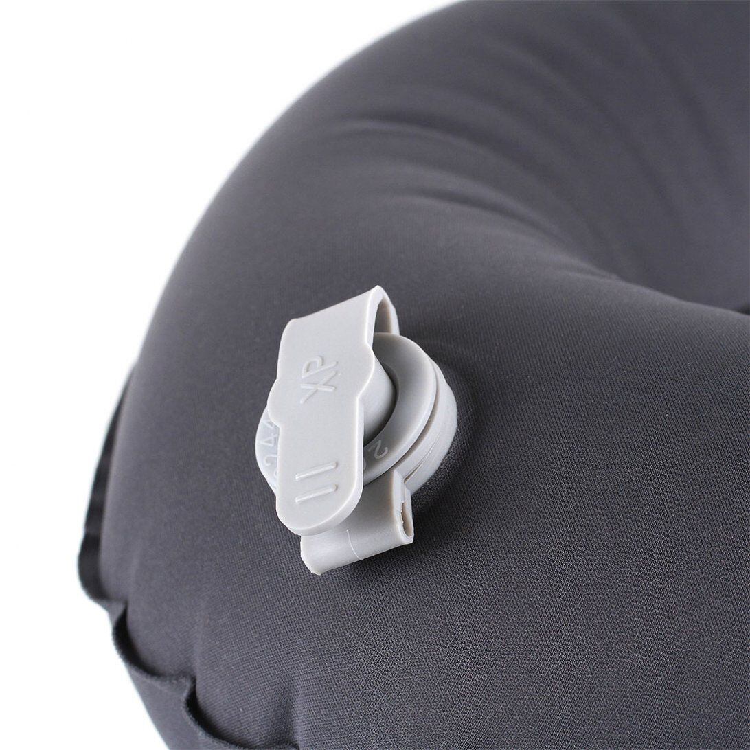 LifeVenture Cestovní nafukovací polštář Lifeventure Inflatable Neck Pillow grey