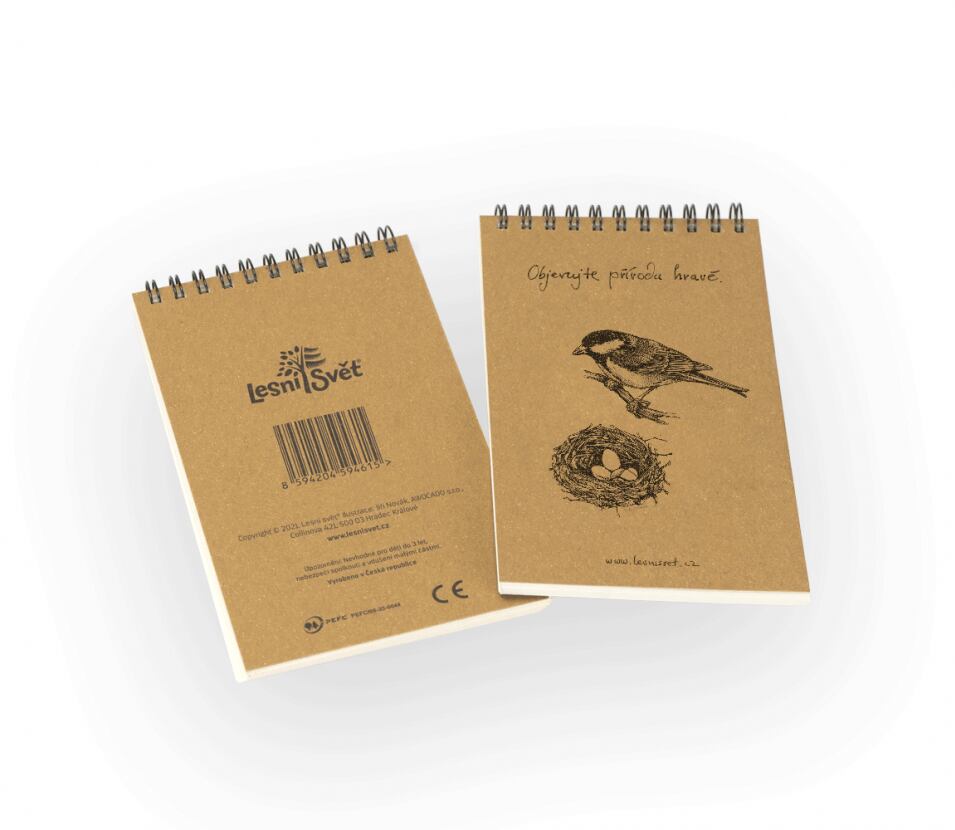 Lesní svět Eko blok z recy papíru S