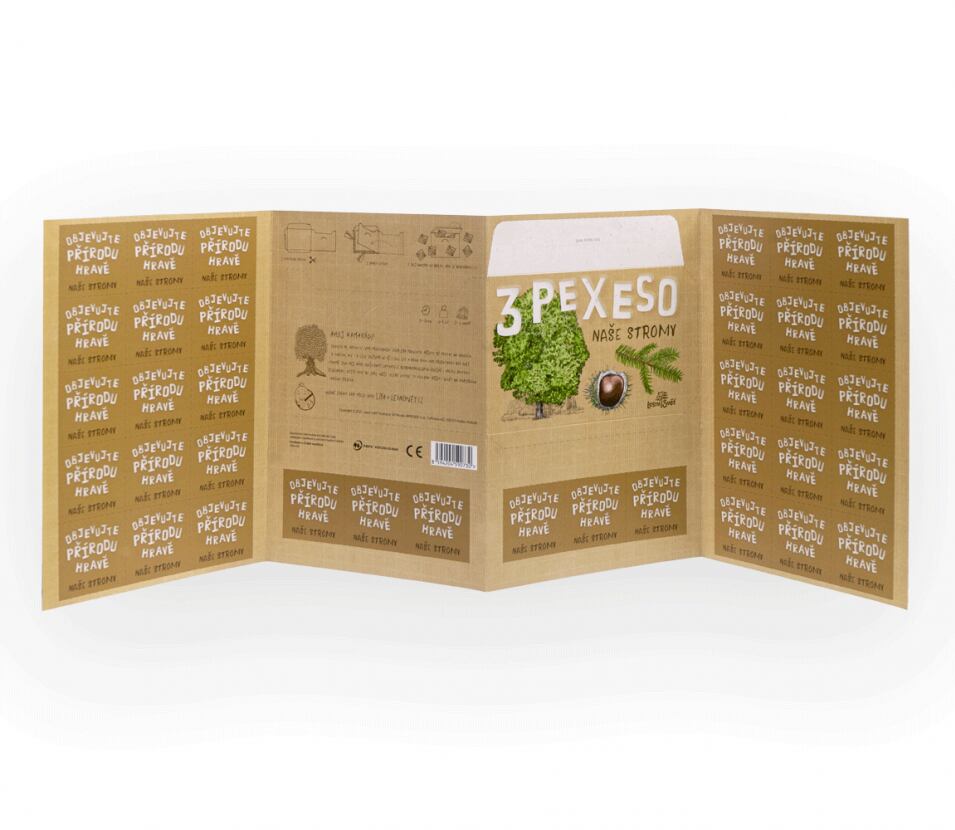 Lesní svět Papírové tripexeso Lesní svět