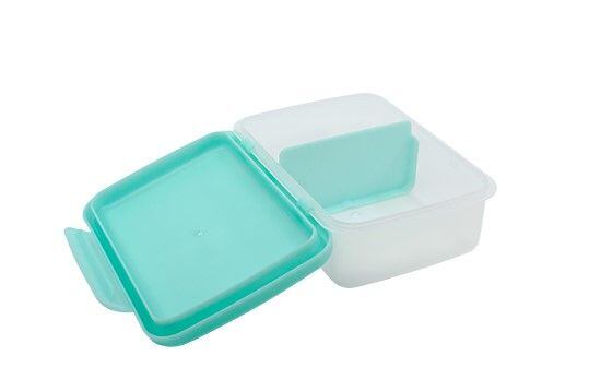 ZDRAVÁ LAHEV® Svačinový box Zdravá sváča Scandi tyrkys