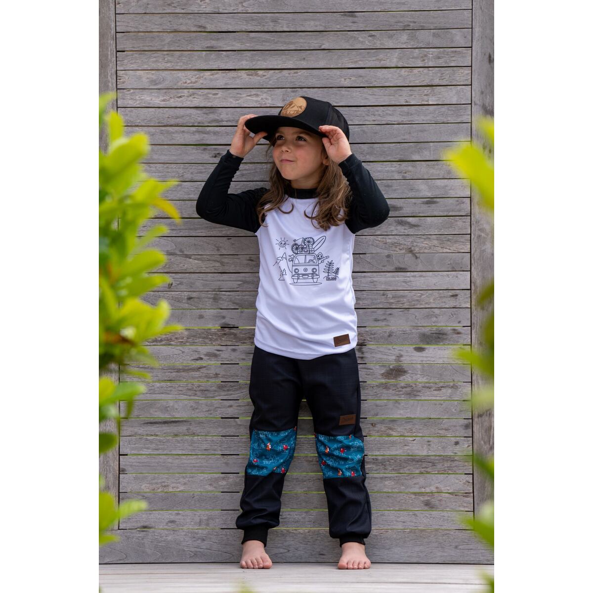 Promaledobrodruhy Dětské funkční UV tričko CoolMax dlouhý rukáv black