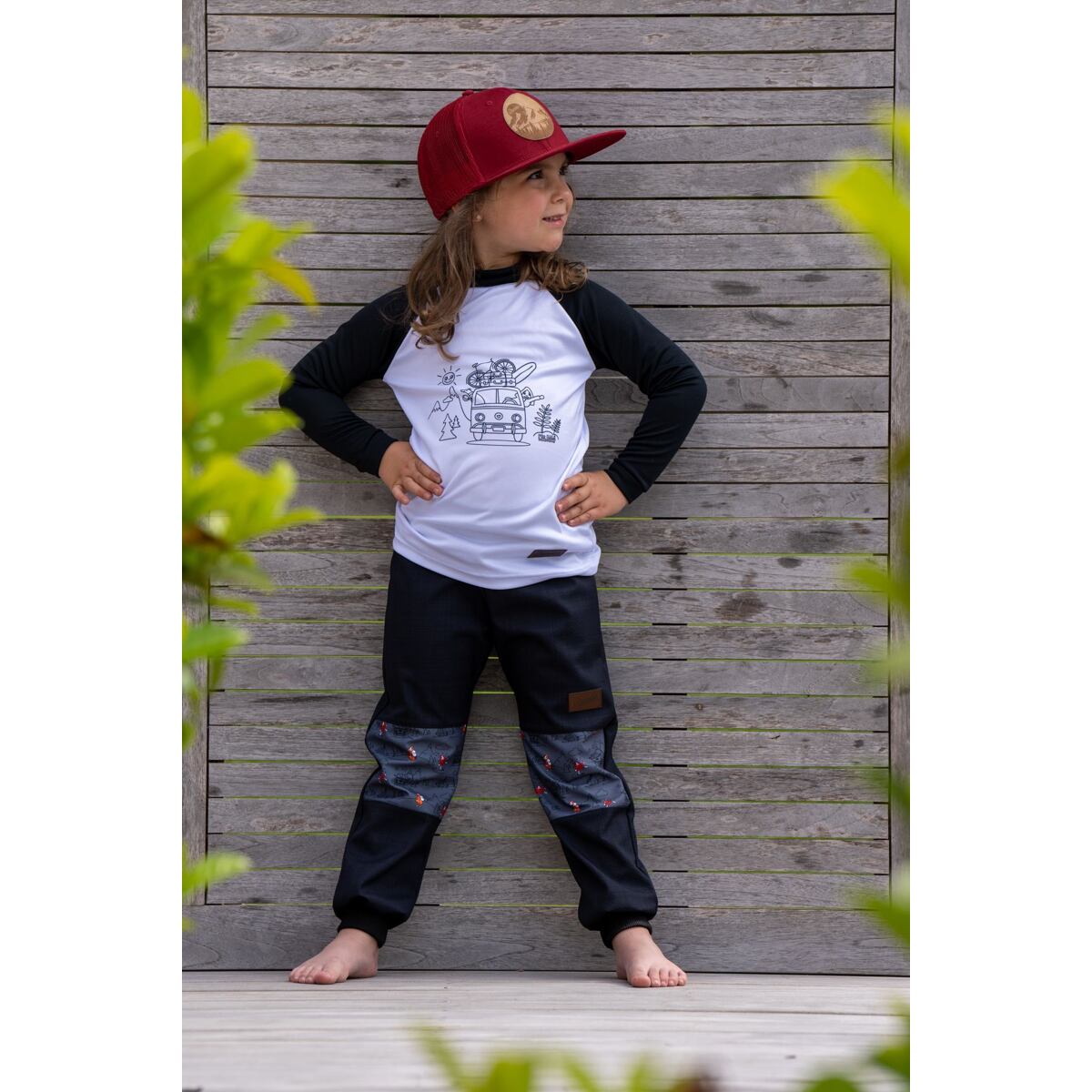 Promaledobrodruhy Dětské funkční UV tričko CoolMax dlouhý rukáv black