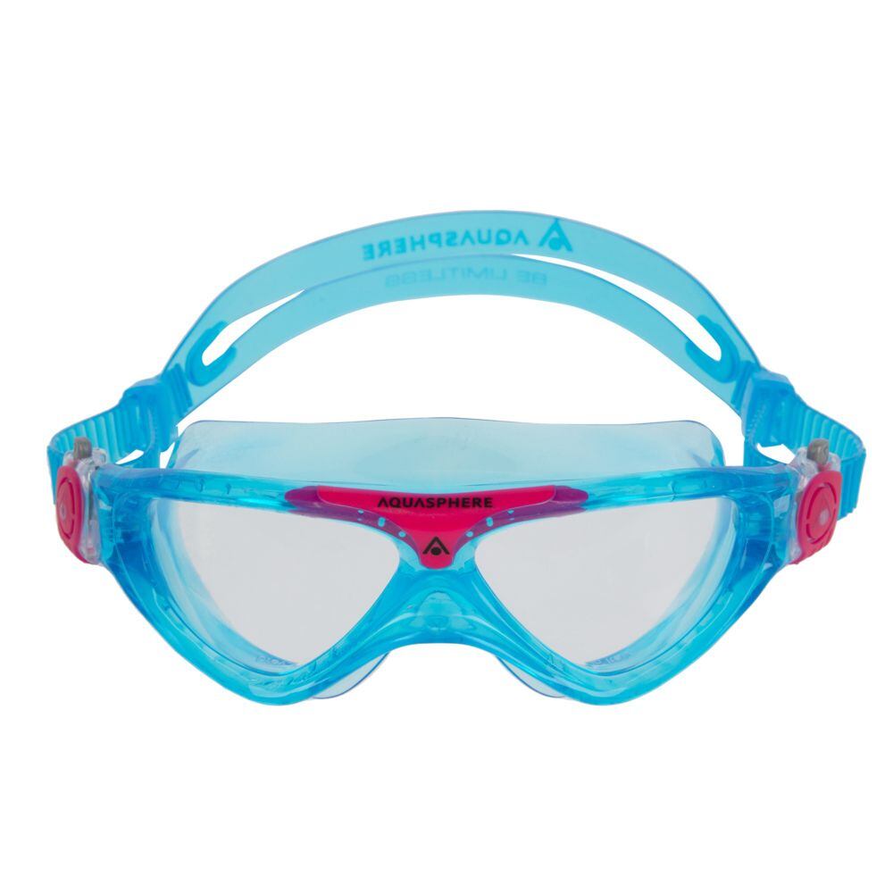 Aqua Sphere Dětské plavecké brýle Vista Junior čirý zorník aqua/růžová