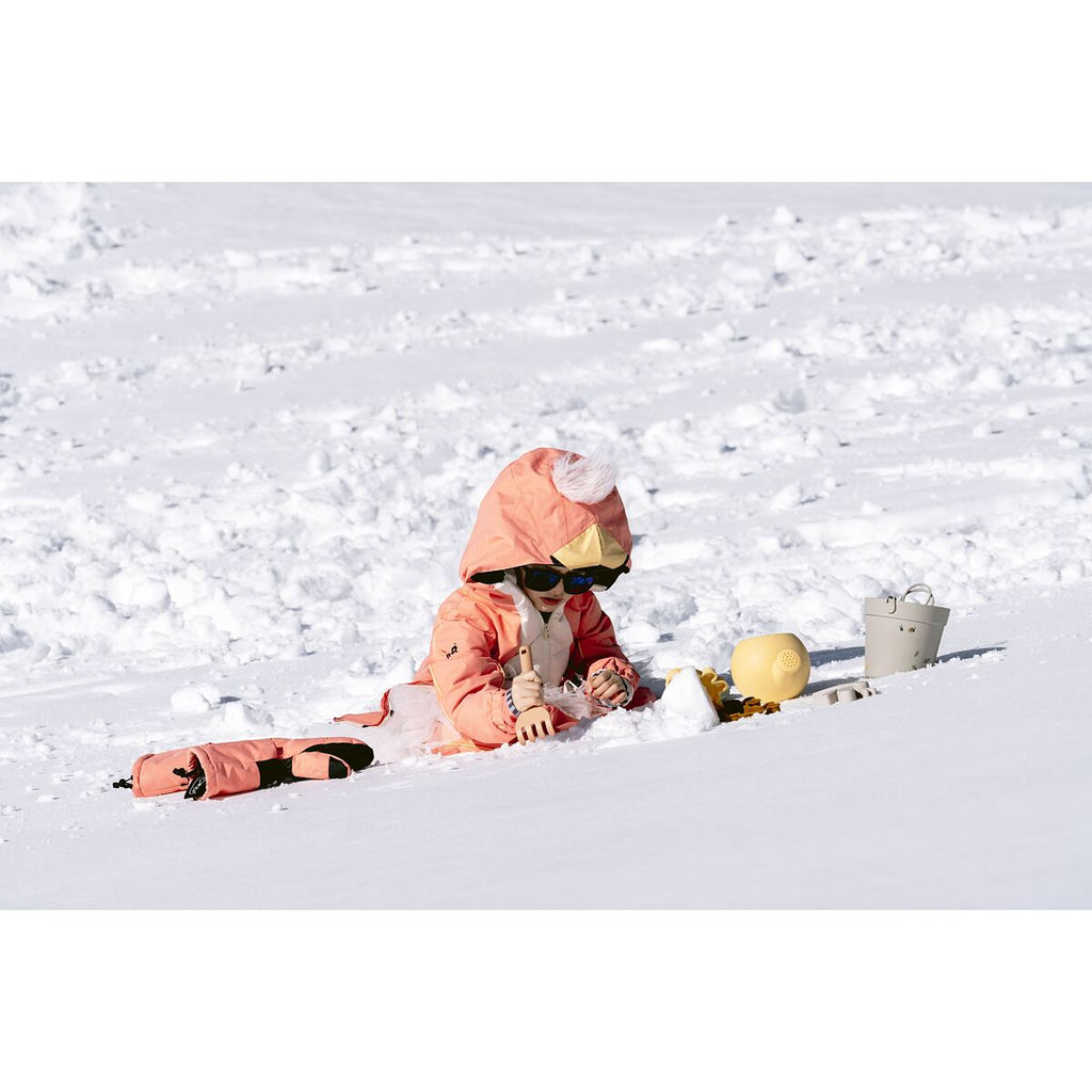 WeeDo Dětská zimní rostoucí kombinéza Flamingdo se sukní