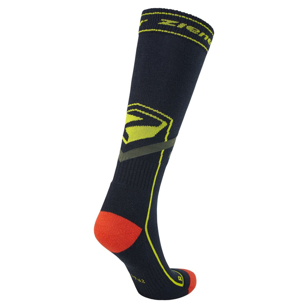 Ziener Funkční podkolenky na lyže s merinem bitter lemon