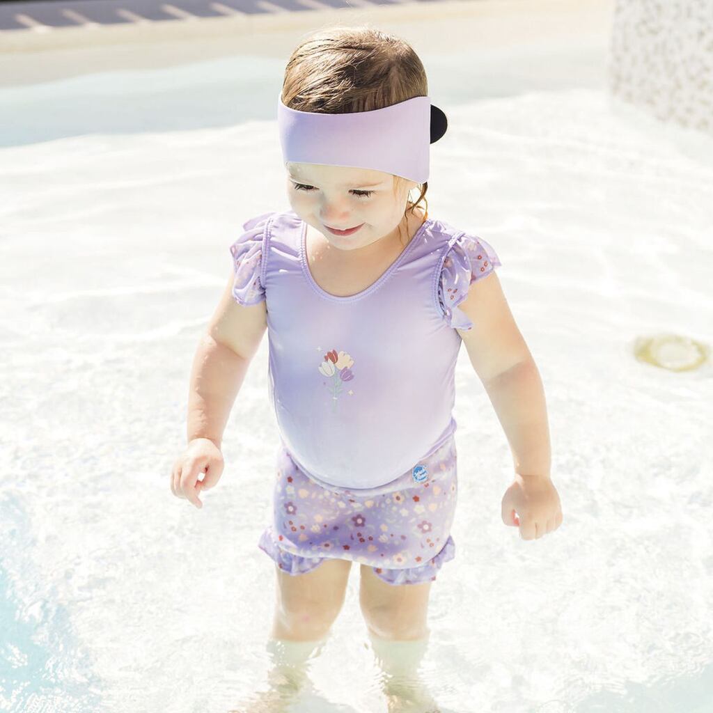 Splash About Dětská neoprénová čelenka na plavání lilac 2 - 6 let