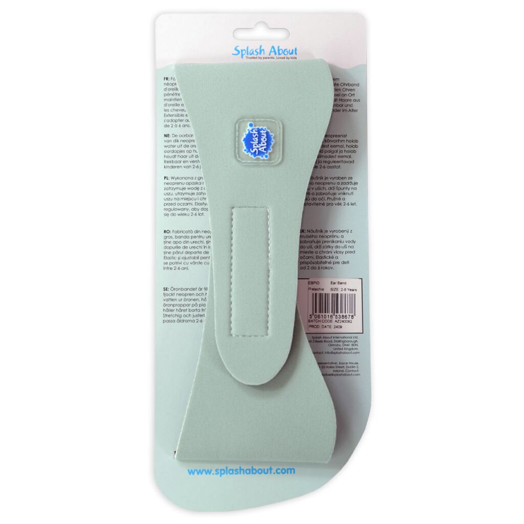 Splash About Dětská neoprénová čelenka na plavání pistachio 2 - 6 let